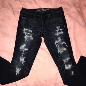 American eagle skinny jeans size 6
